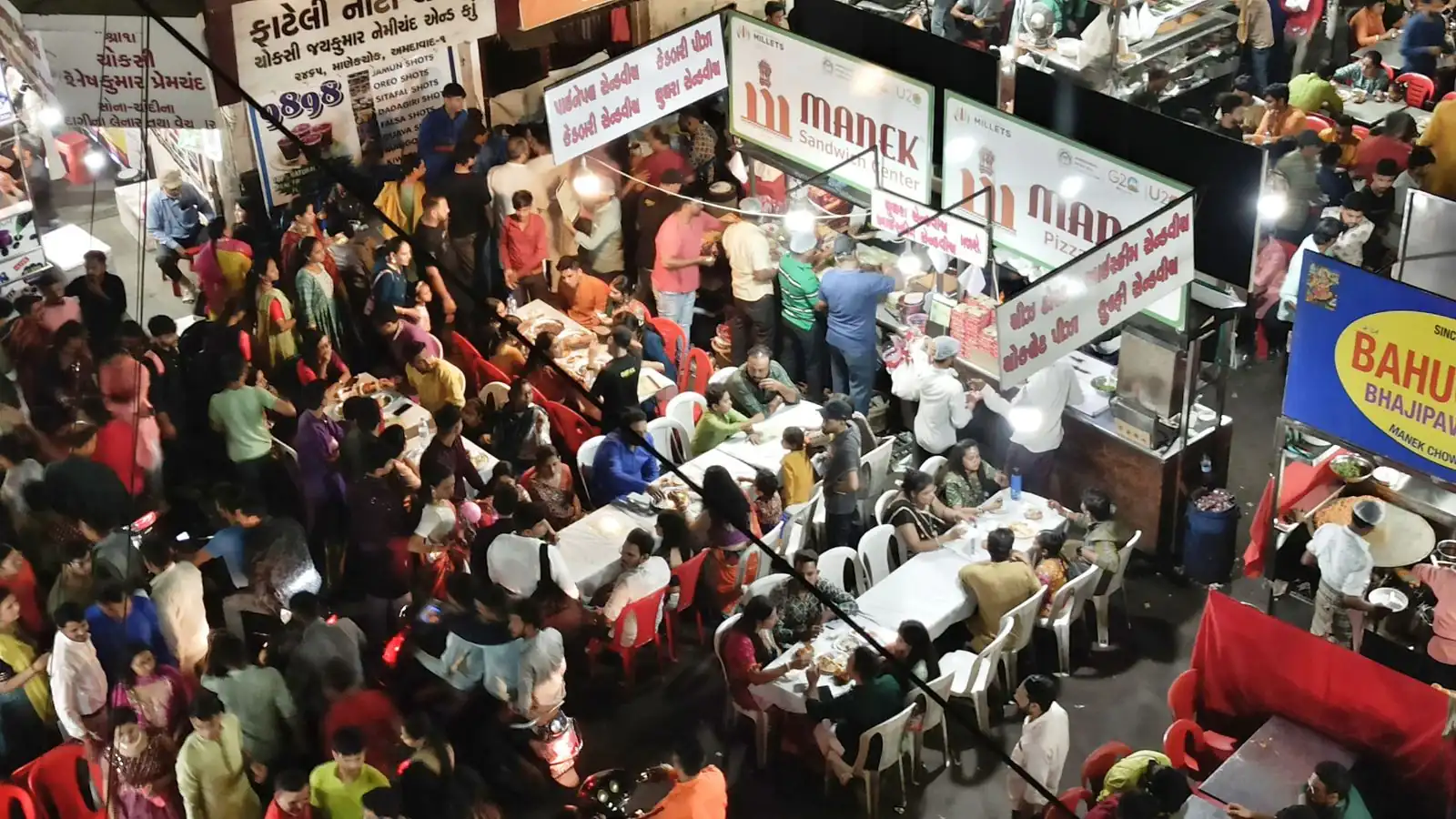 Manek Chowk Food Street